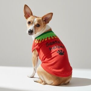 🎈Santa’s Helper Elf Dog Christmas Shirt